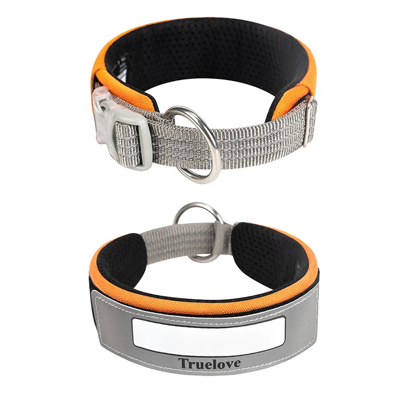 Collar para Perros Reflectante Multifuncional Personalizable