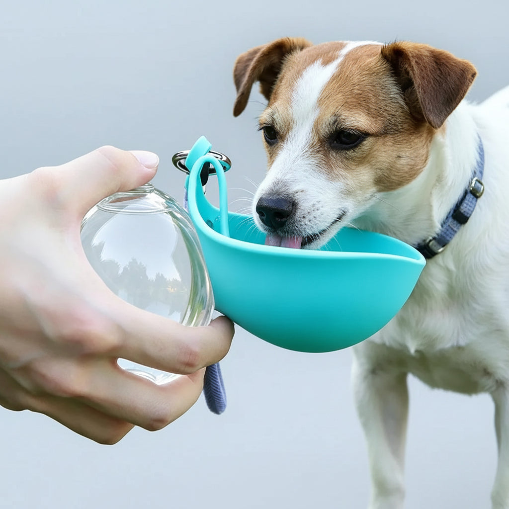 Botella de Agua Portátil para Perros 285ml