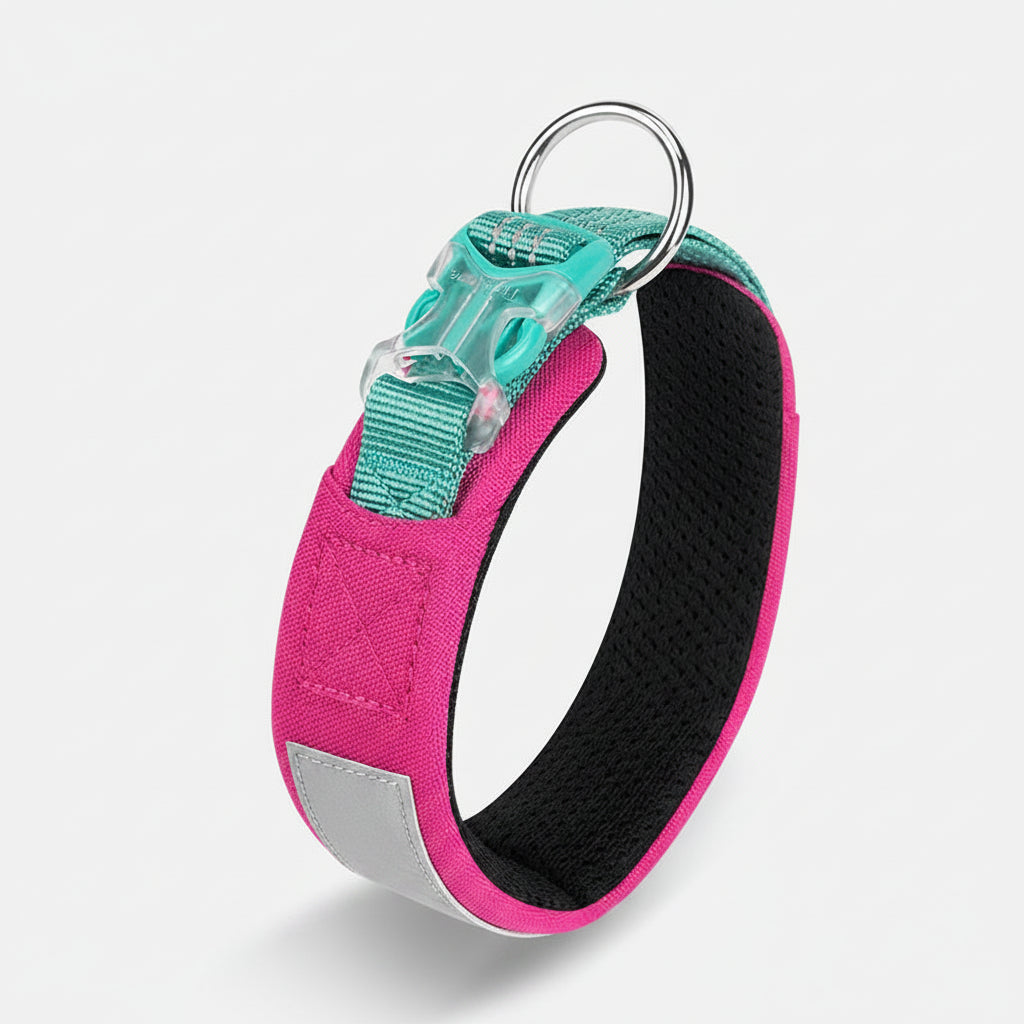 Collar para Perros Reflectante Multifuncional Personalizable