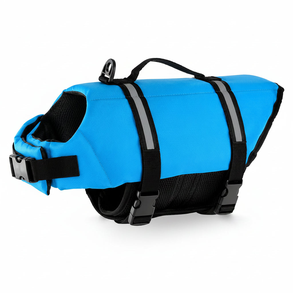 Chaleco Salvavidas para Perros con Reflectante y Asa de Rescate