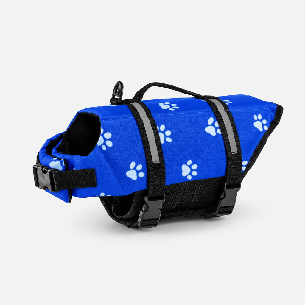 Chaleco Salvavidas para Perros con Reflectante y Asa de Rescate