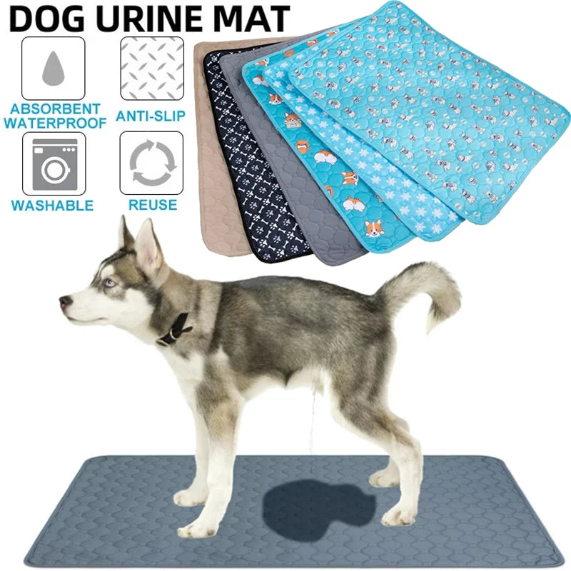 Pañal Reutilizable Absorbente para Perros | Manta Lavable de Entrenamiento, Cama y Protector de Asiento para Mascotas