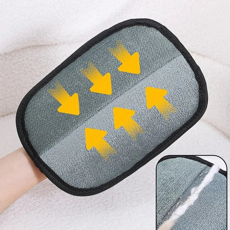Guante Quitapelos Portátil Lavable para Mascotas – Limpieza de Ropa y Pelo de Animales