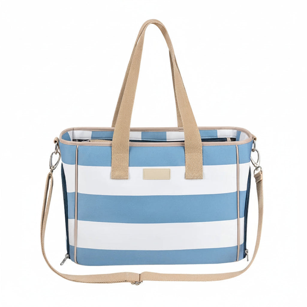 Mochila Transportadora Expandible para Gatos y Perros Pequeños