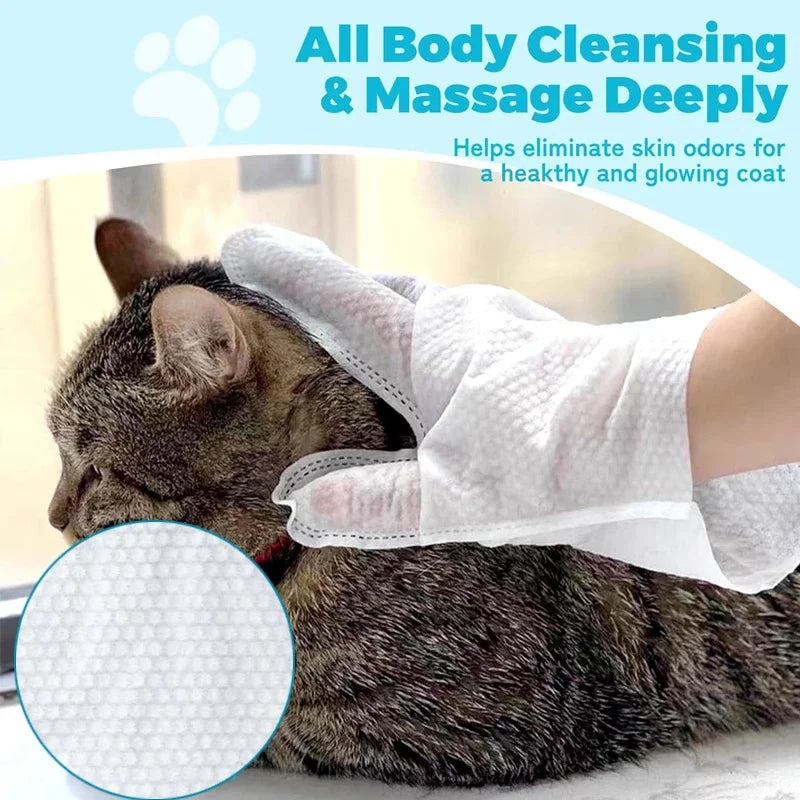 Guantes de Limpieza Desechables para Mascotas