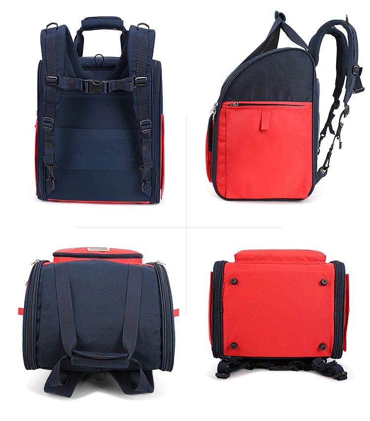 Mochila de Viaje Plegable para Mascotas – Impermeable y Multifuncional