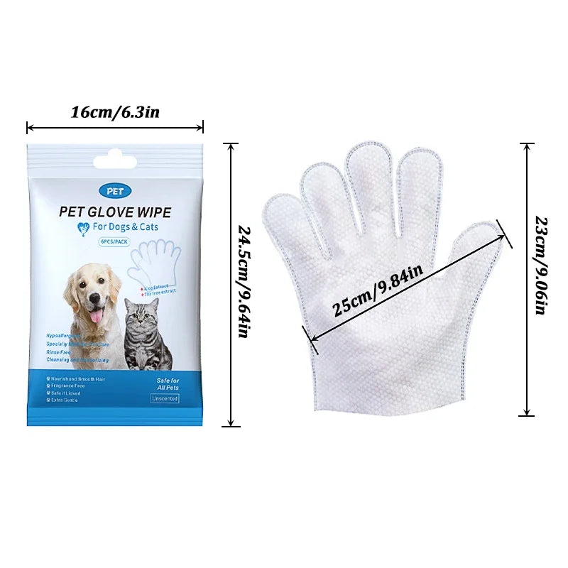 Guantes de Limpieza Desechables para Mascotas