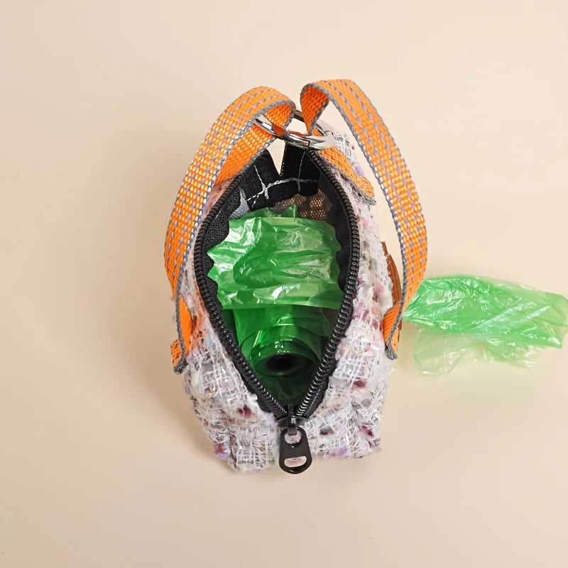 Bolsito Portátil para Desechos y Snacks de Mascotas