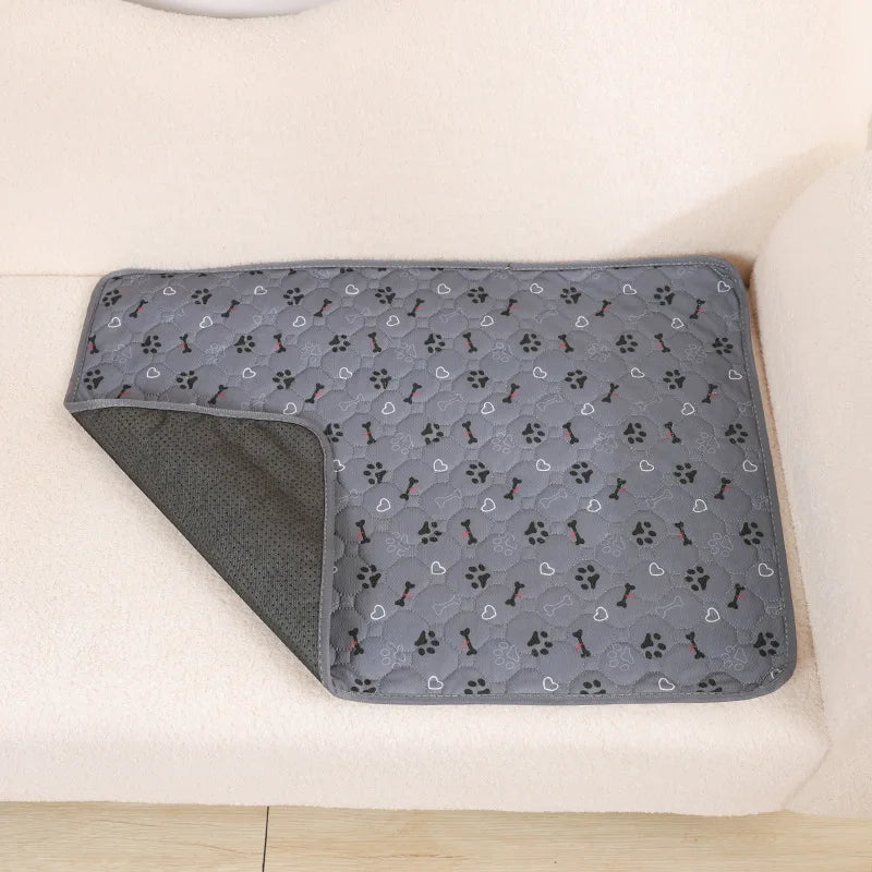 Pañal Reutilizable Absorbente para Perros | Manta Lavable de Entrenamiento, Cama y Protector de Asiento para Mascotas